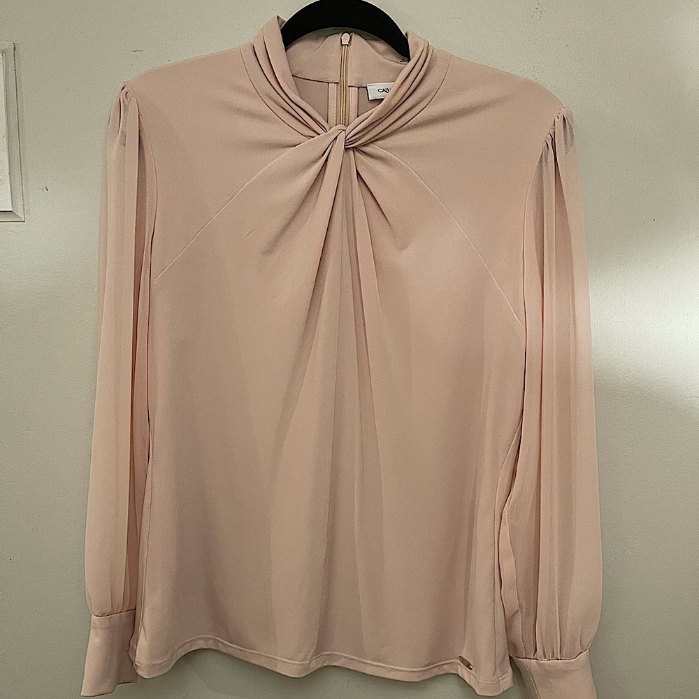 New CK Blush Blouse - Picture 1 of 3